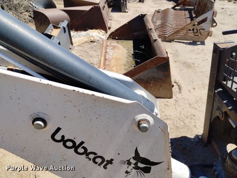 image for item LP9667 Bobcat 709  skid steer backhoe
