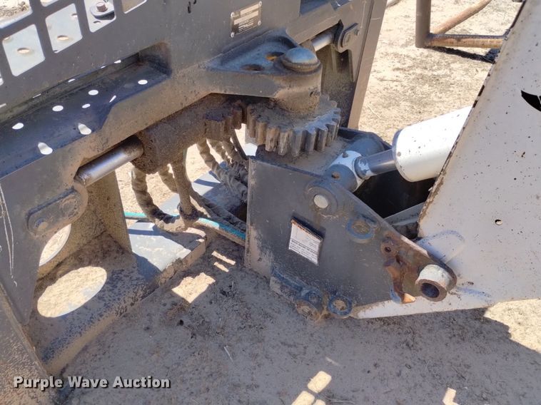 image for item LP9667 Bobcat 709  skid steer backhoe