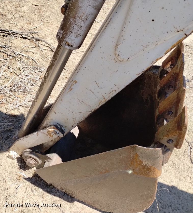 image for item LP9667 Bobcat 709  skid steer backhoe