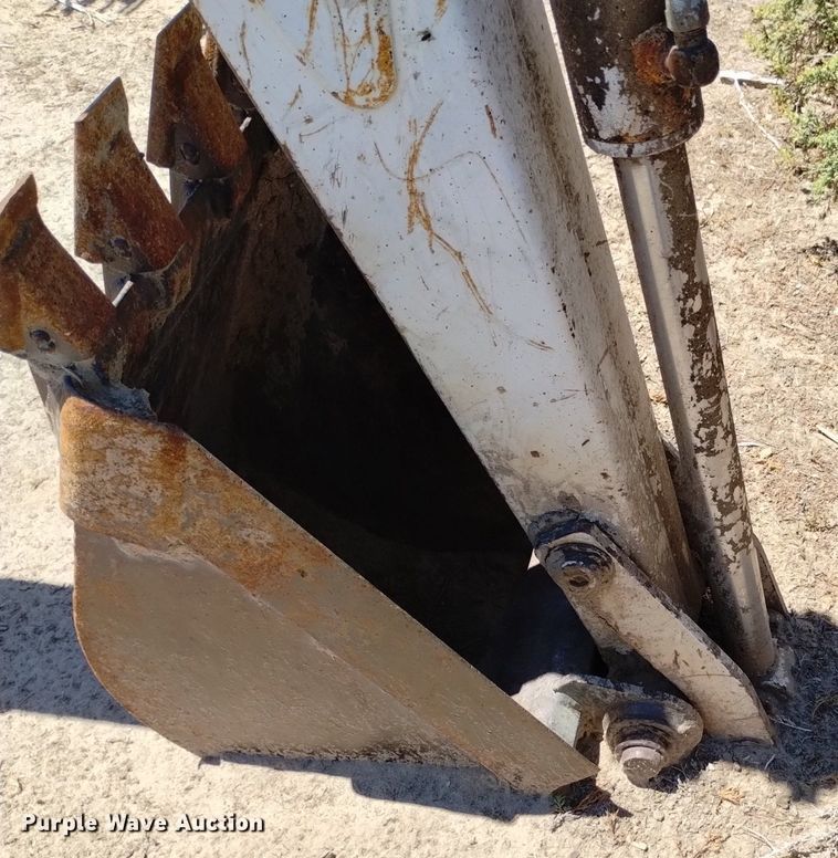 image for item LP9667 Bobcat 709  skid steer backhoe