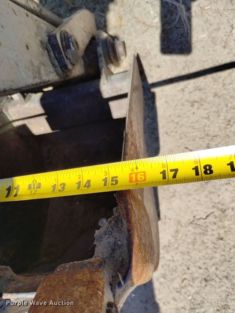 image for item LP9667 Bobcat 709  skid steer backhoe