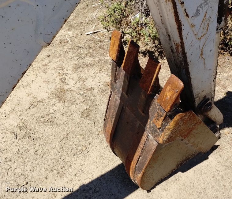 image for item LP9667 Bobcat 709  skid steer backhoe