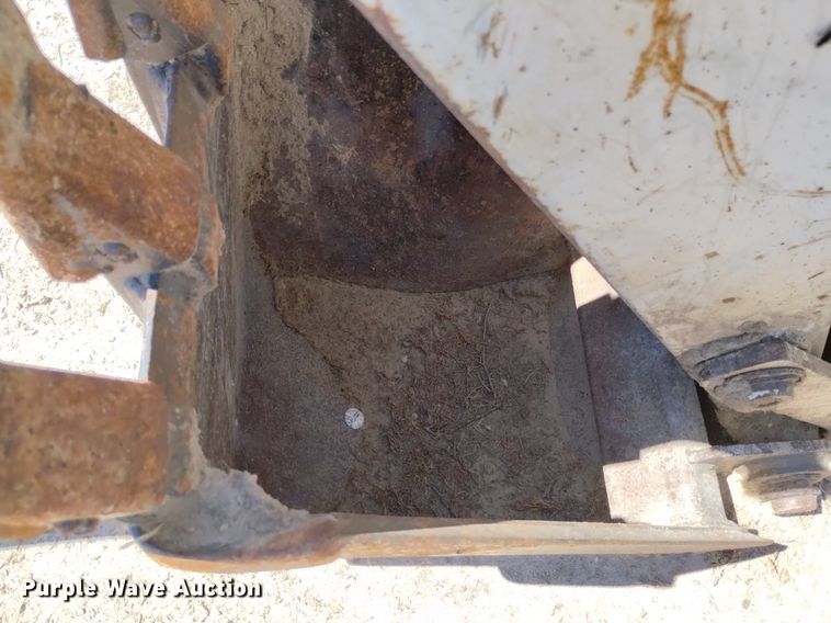 image for item LP9667 Bobcat 709  skid steer backhoe