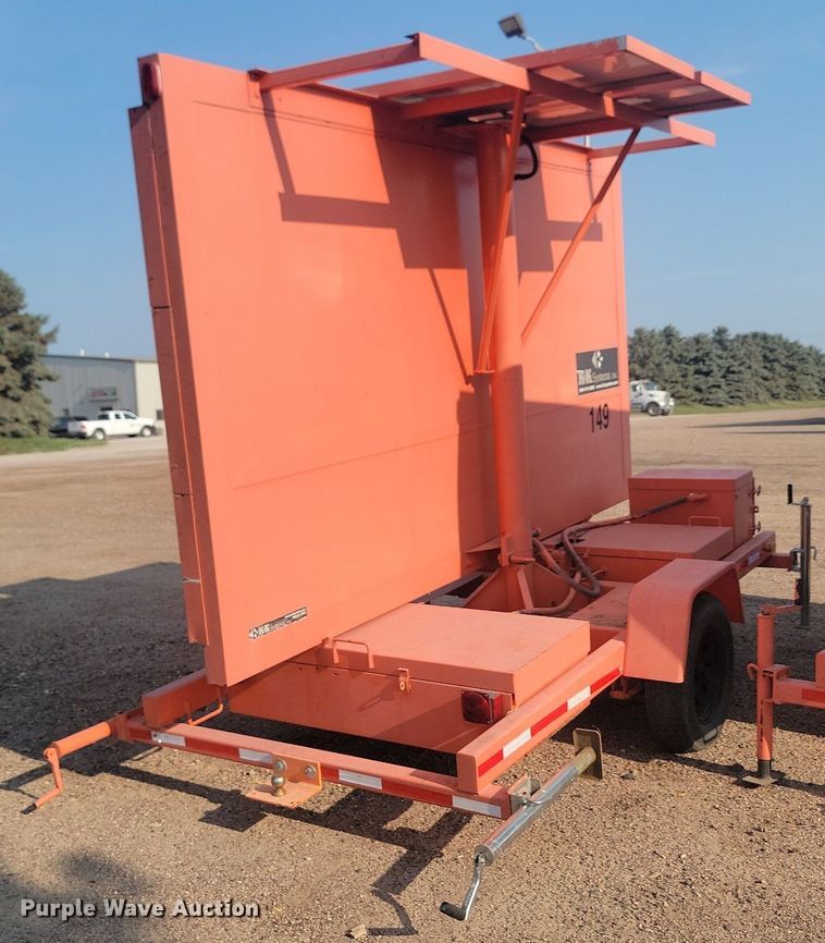 image for item LQ9094 K&K Systems  message board trailer