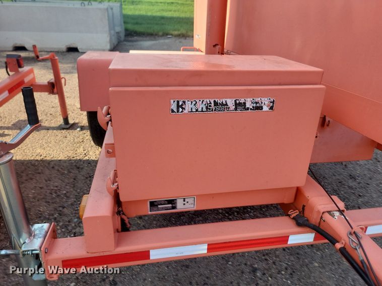 image for item LQ9094 K&K Systems  message board trailer