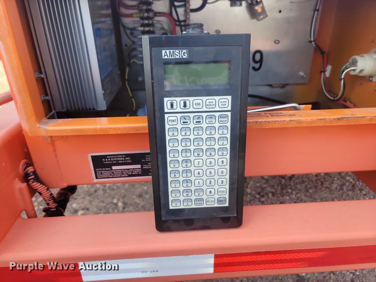 image for item LQ9094 K&K Systems  message board trailer