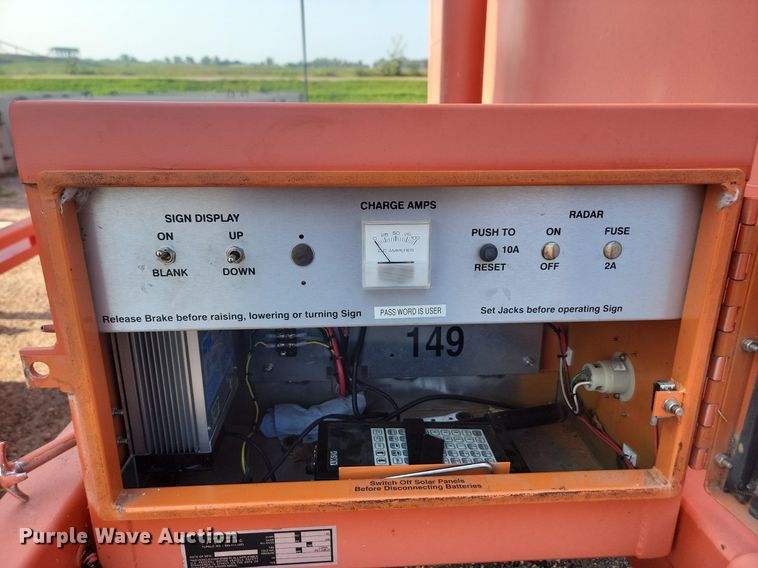 image for item LQ9094 K&K Systems  message board trailer