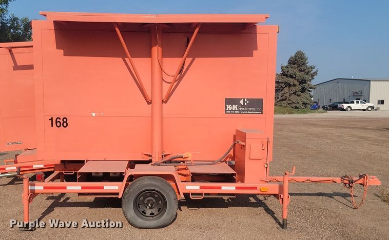 image for item LQ9095 K&K Systems  message board trailer