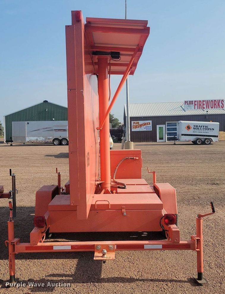 image for item LQ9095 K&K Systems  message board trailer