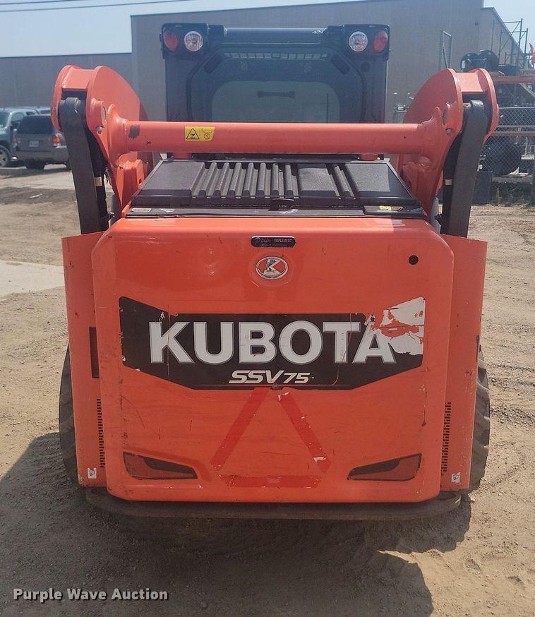 image for item LQ9110 2016 Kubota SSV75  skid steer loader