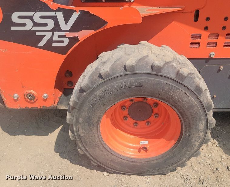 image for item LQ9110 2016 Kubota SSV75  skid steer loader