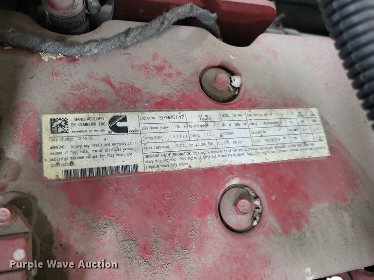 image for item LS9621 2010 Ford F750 Super Duty XL  forestry bucket truck