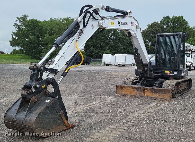 image for item LS9622 2018 Bobcat E85  mini excavator