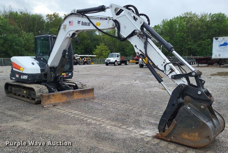 image for item LS9622 2018 Bobcat E85  mini excavator