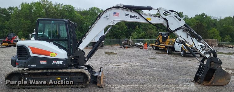 image for item LS9622 2018 Bobcat E85  mini excavator