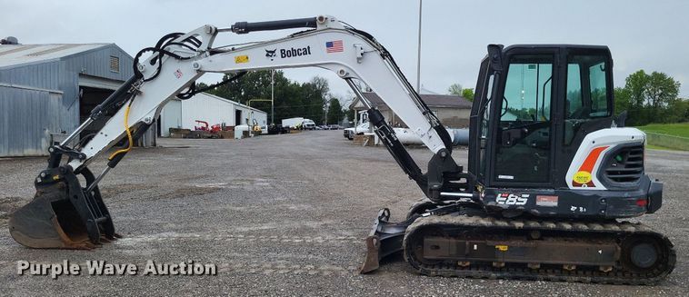 image for item LS9622 2018 Bobcat E85  mini excavator