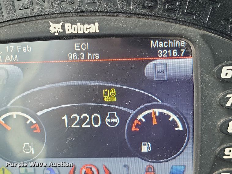 image for item LS9622 2018 Bobcat E85  mini excavator