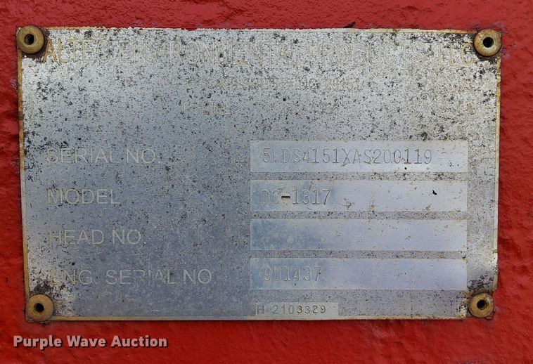 image for item LS9623 Altec DC-1317  wood chipper