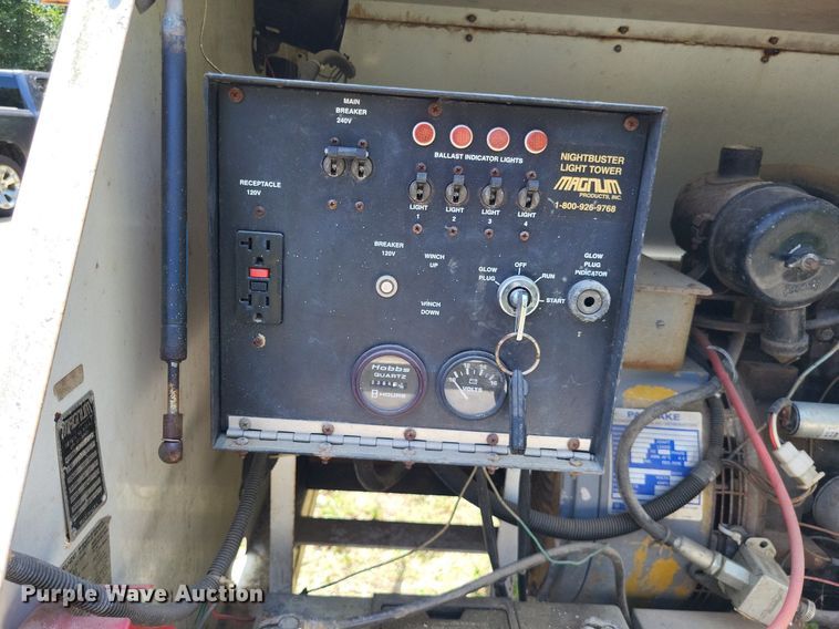 image for item LS9650 1998 Night Buster 4000  light plant