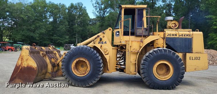 image for item LS9652 John Deere 844  wheel loader