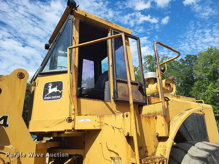 image for item LS9652 John Deere 844  wheel loader
