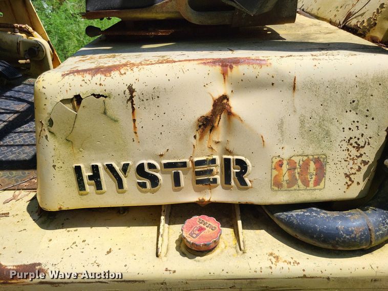 image for item LS9655 Hyster H80XL  forklift