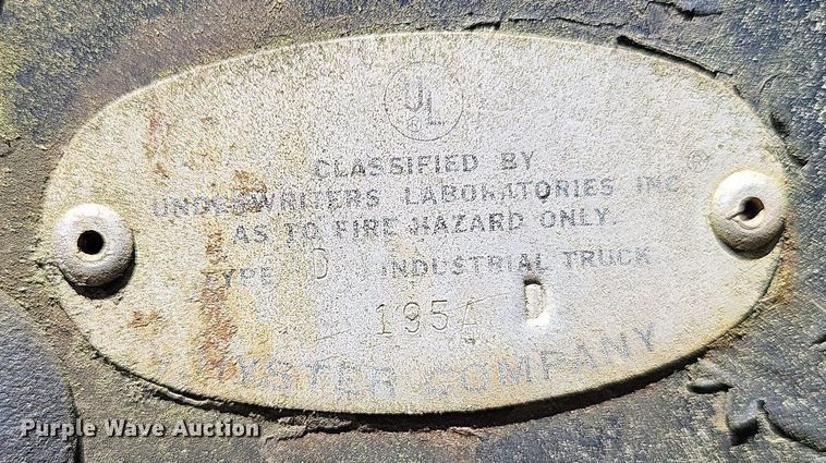 image for item LS9655 Hyster H80XL  forklift