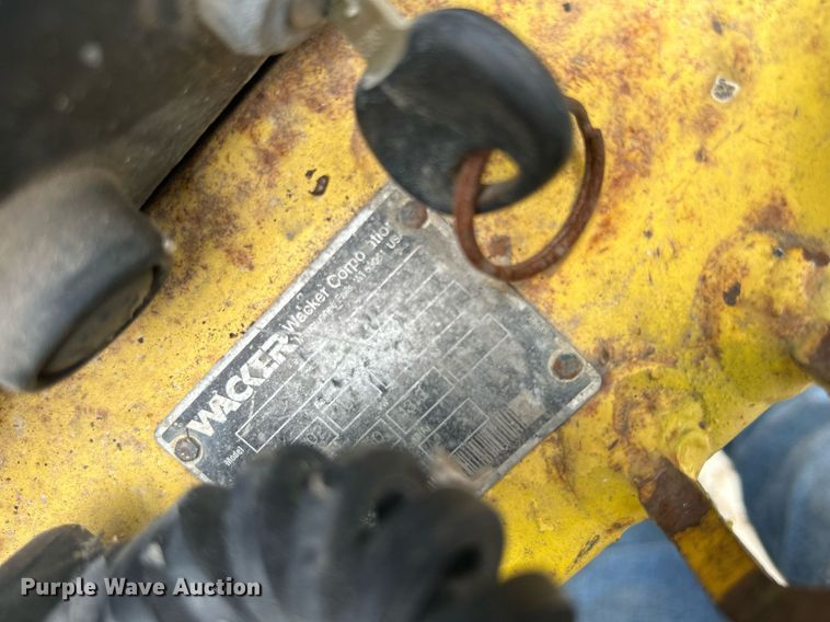 image for item MD9005 Wacker Neuson RT820  trench compactor