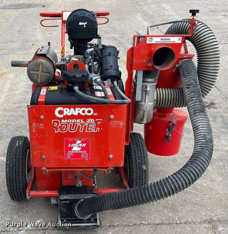 image for item MD9006 Crafco 30  crack router