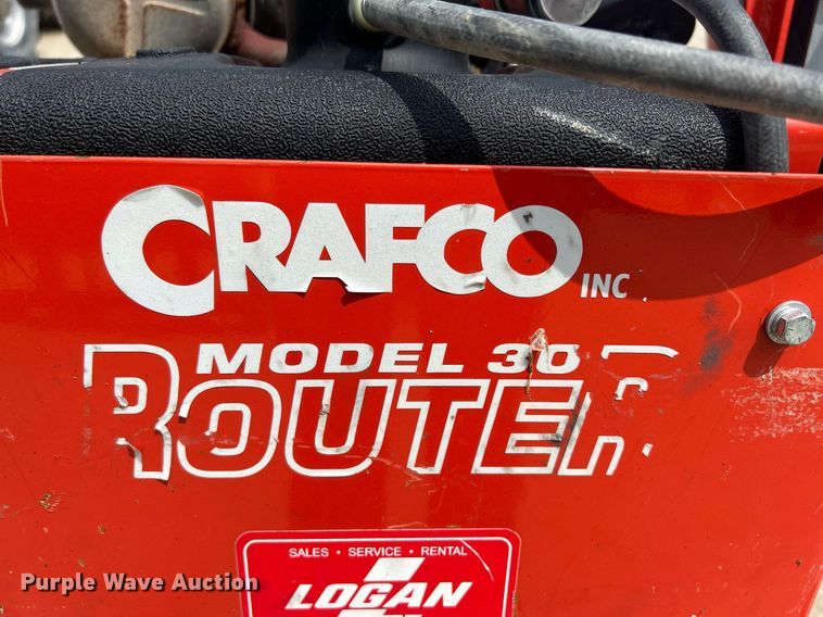 image for item MD9006 Crafco 30  crack router