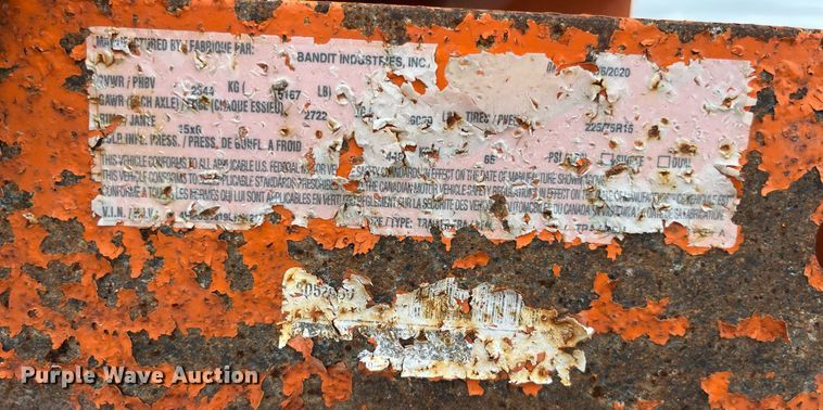 image for item MG9418 2020 Bandit Intimidator 12XPC  wood chipper