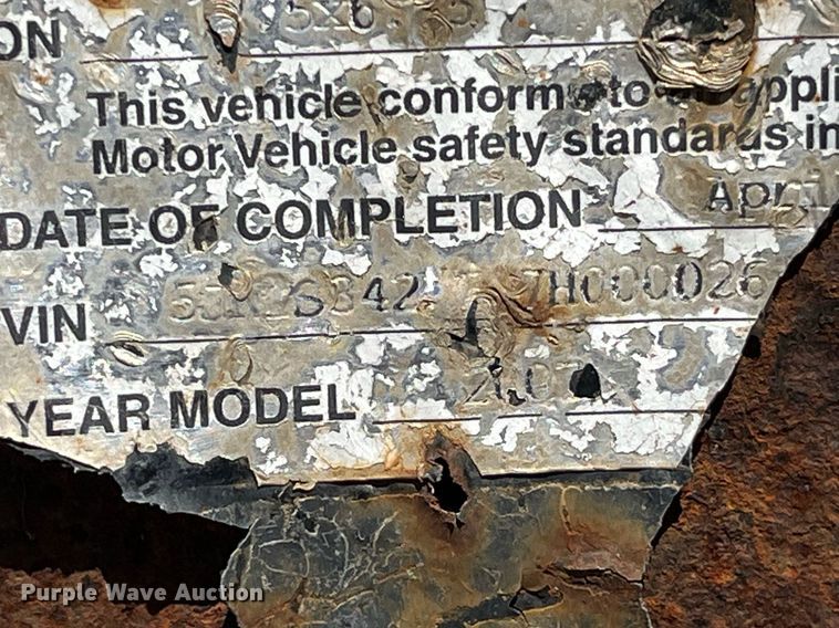 image for item MG9423 2007 Jet Co  equipment trailer