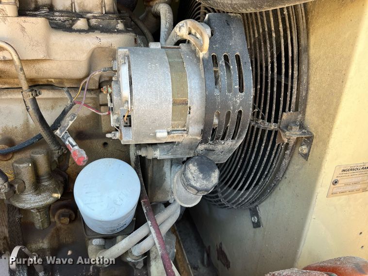 image for item MG9424 1996 Ingersoll Rand P185WJD  air compressor