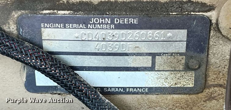 image for item MG9424 1996 Ingersoll Rand P185WJD  air compressor