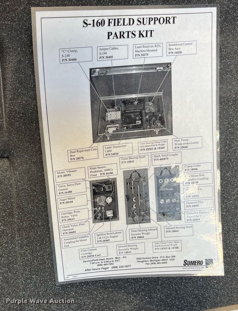 image for item MG9425 1999 Somero S-160  laser screed