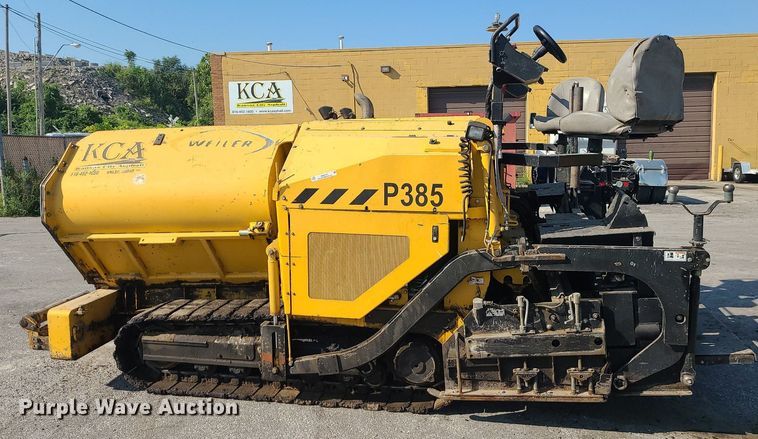 image for item MG9737 2016 Weiler P385B  paver