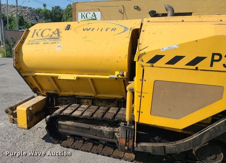 image for item MG9737 2016 Weiler P385B  paver