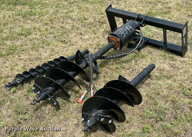 2023 Mower King SSECAGY skid steer auger in Yates Center, KS Item