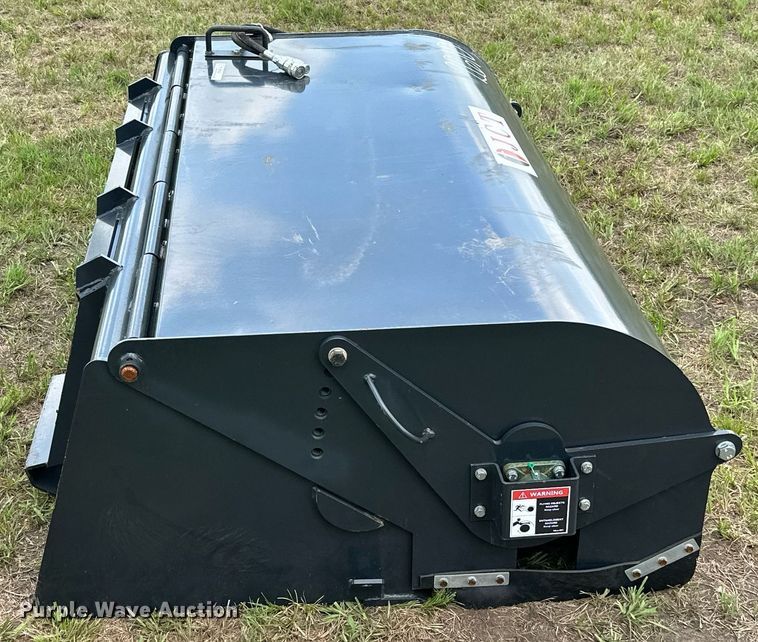 image for item ML9042 JCT Attachments  72" W skid steer sweeper