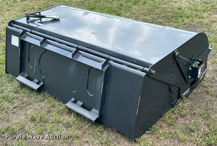 image for item ML9042 JCT Attachments  72" W skid steer sweeper
