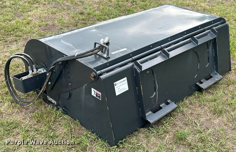 image for item ML9042 JCT Attachments  72" W skid steer sweeper