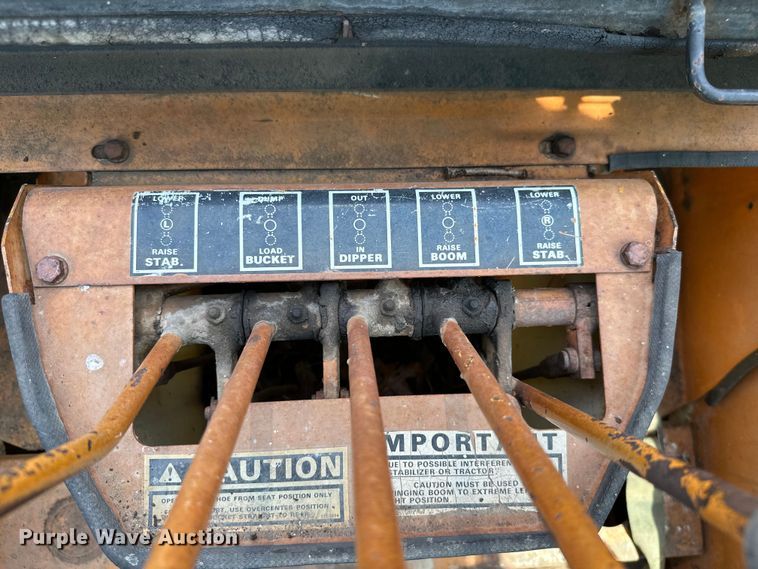 image for item ML9150 1979 Case 580C  backhoe