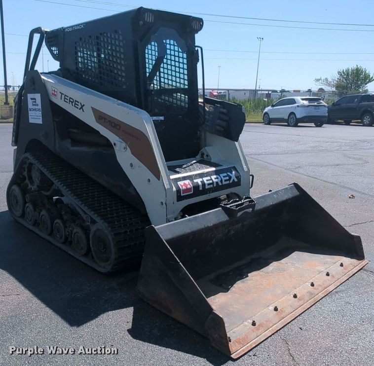 image for item MY9880 2012 Terex PT100  tracked skid steer loader