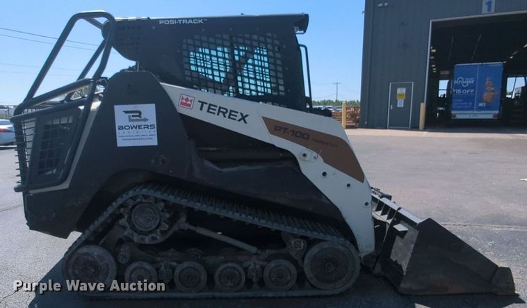 image for item MY9880 2012 Terex PT100  tracked skid steer loader