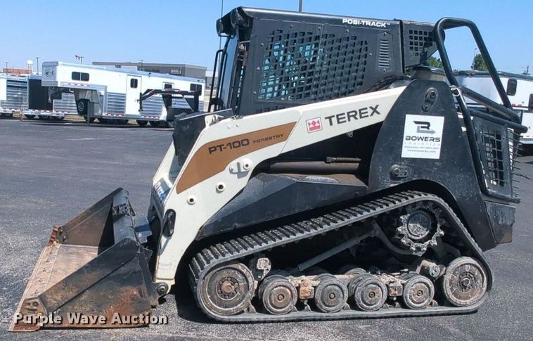 image for item MY9880 2012 Terex PT100  tracked skid steer loader