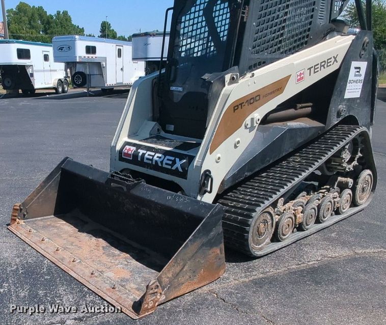 image for item MY9880 2012 Terex PT100  tracked skid steer loader