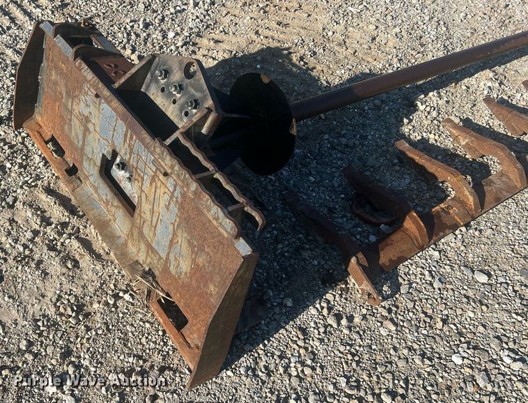 image for item NA9106 (2) skid steer attachments