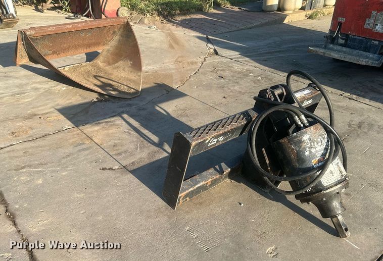 image for item NL9021 Lowe BP-210H  skid steer auger