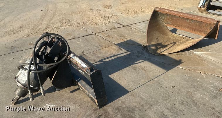 image for item NL9021 Lowe BP-210H  skid steer auger
