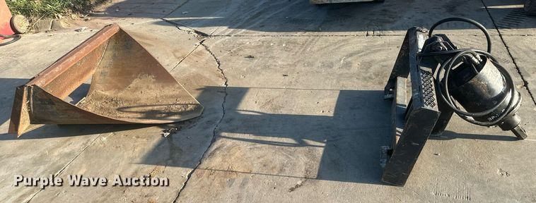 image for item NL9021 Lowe BP-210H  skid steer auger